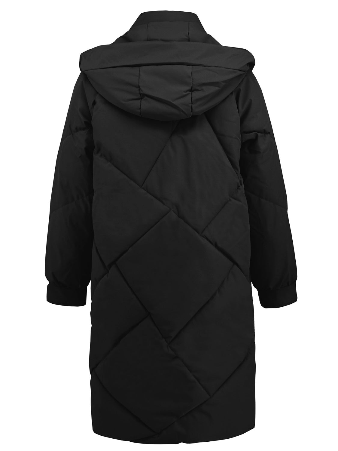 Avelina® | Long-sleeved winter coat with hood and pockets