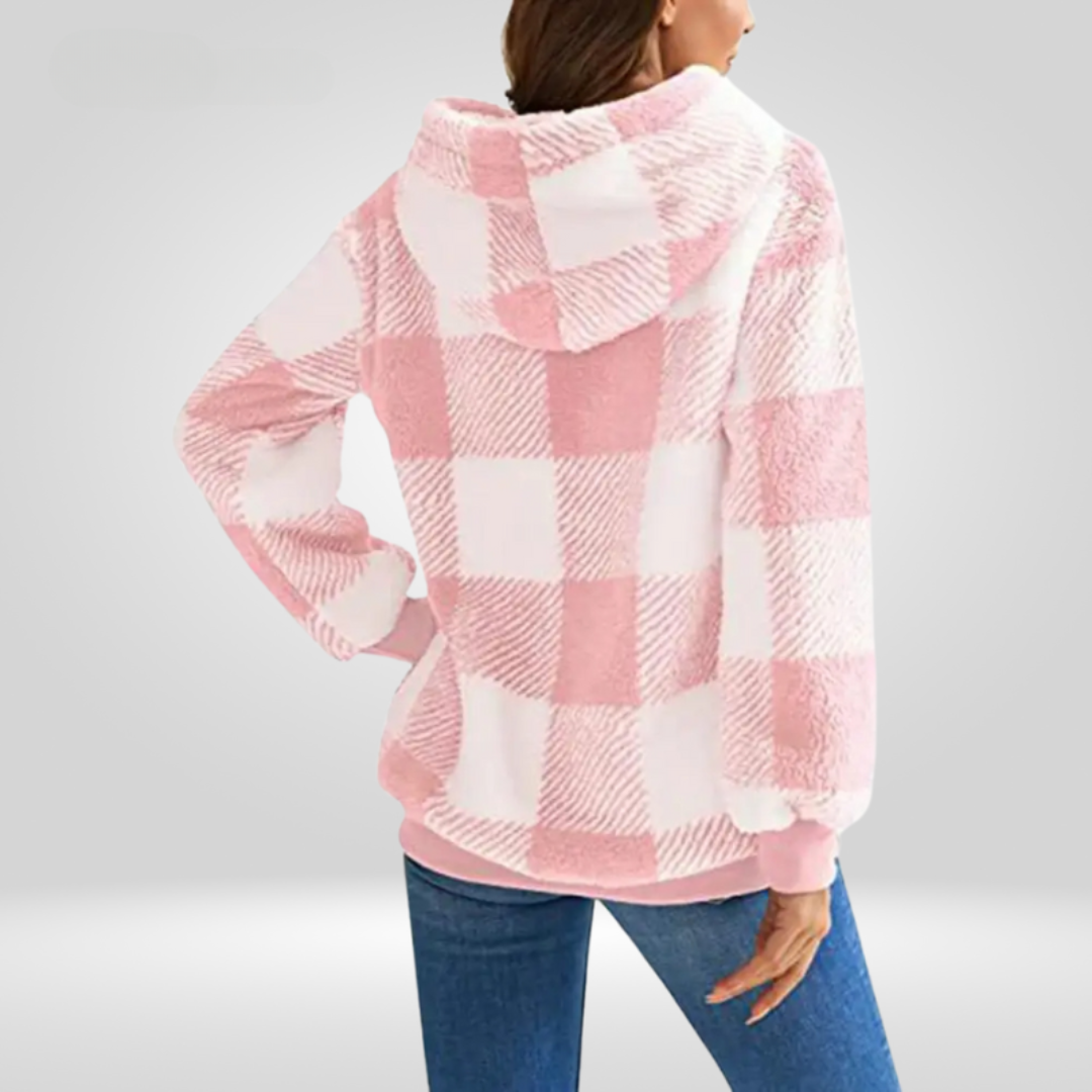 Bernarda | Stylish half zip sweater