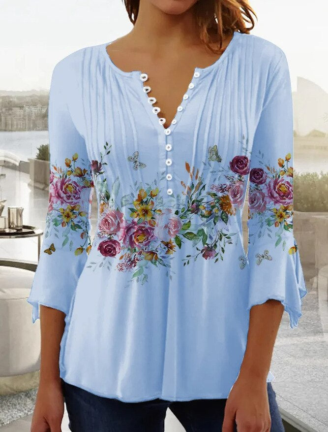 Antonella | Floral top for women
