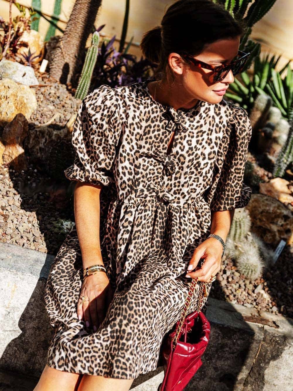 Alessandra® | Leopard Dress