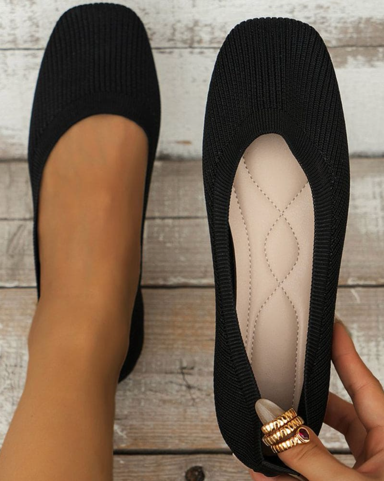 Brianna® | Flat, breathable mesh shoes