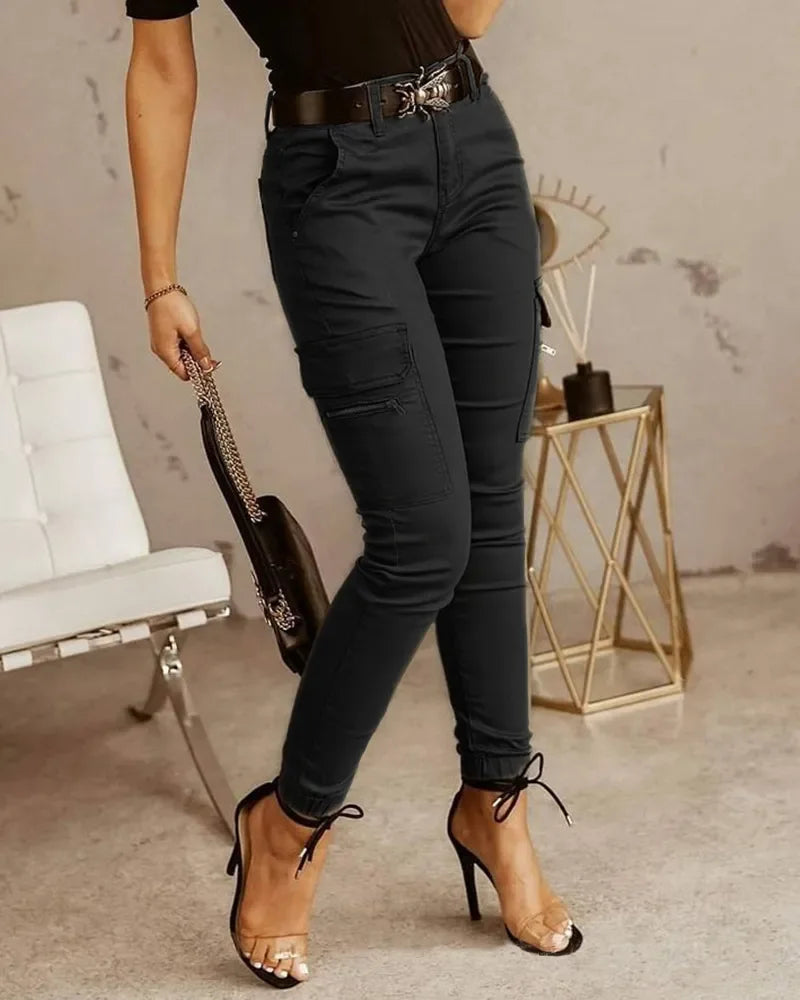 Batsheva® | Cargo Trousers With High Waist