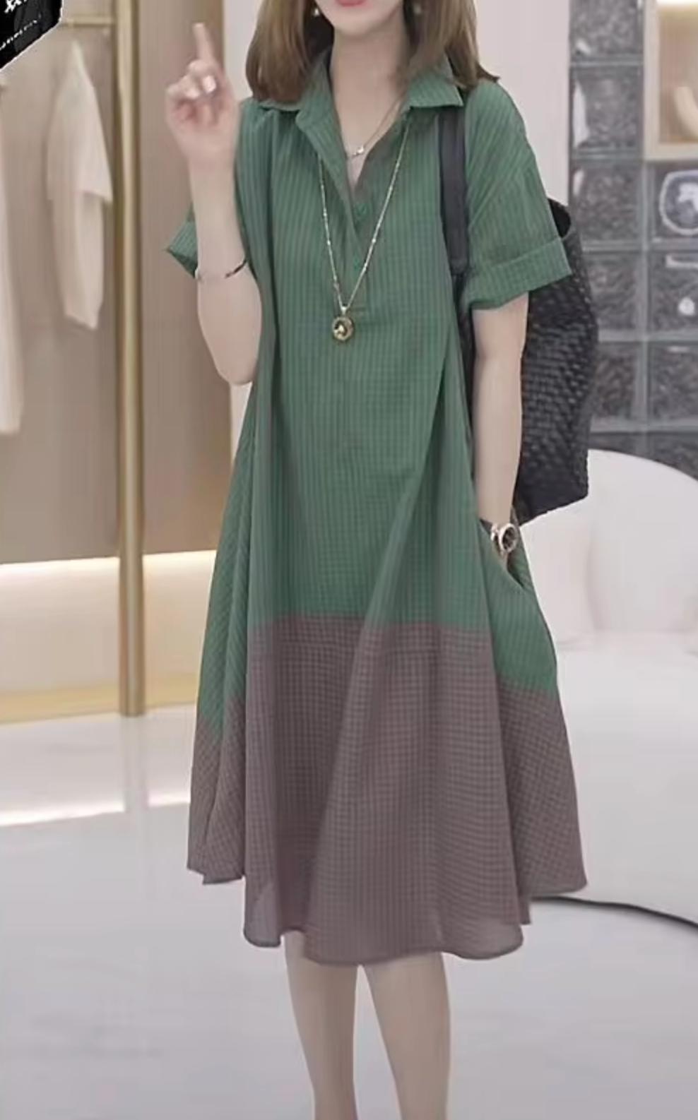 Alice® | Loose dress with collar
