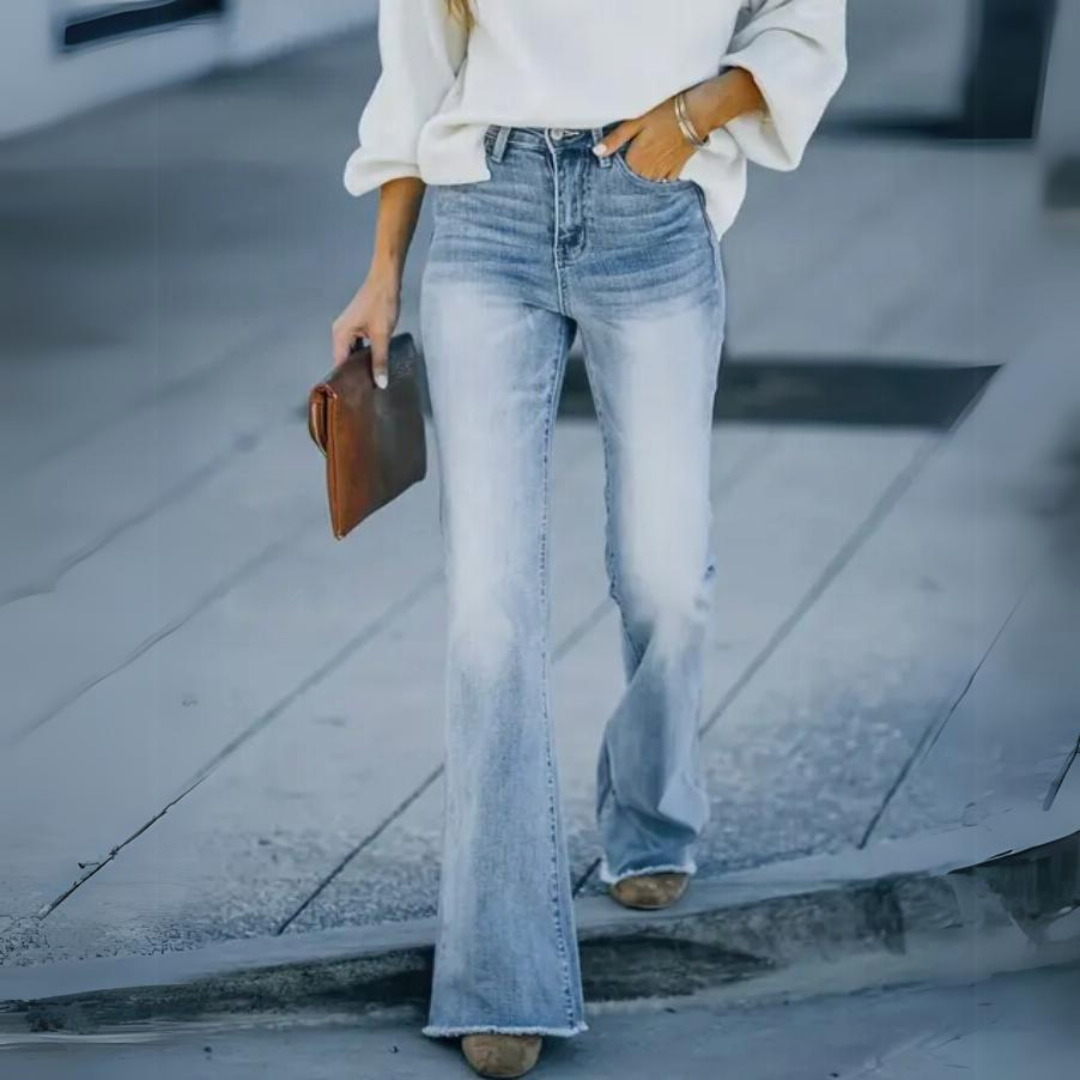 Elisa® | High Waist Flared Trousers