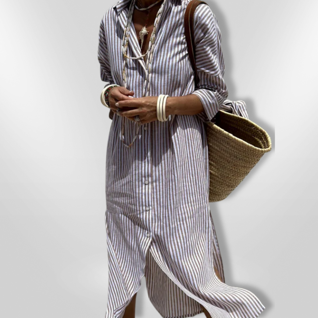 Carol® | Striped shirt dress