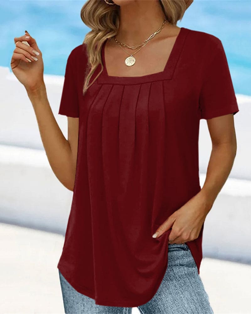 Berenice® | Casual shirt with a square collar