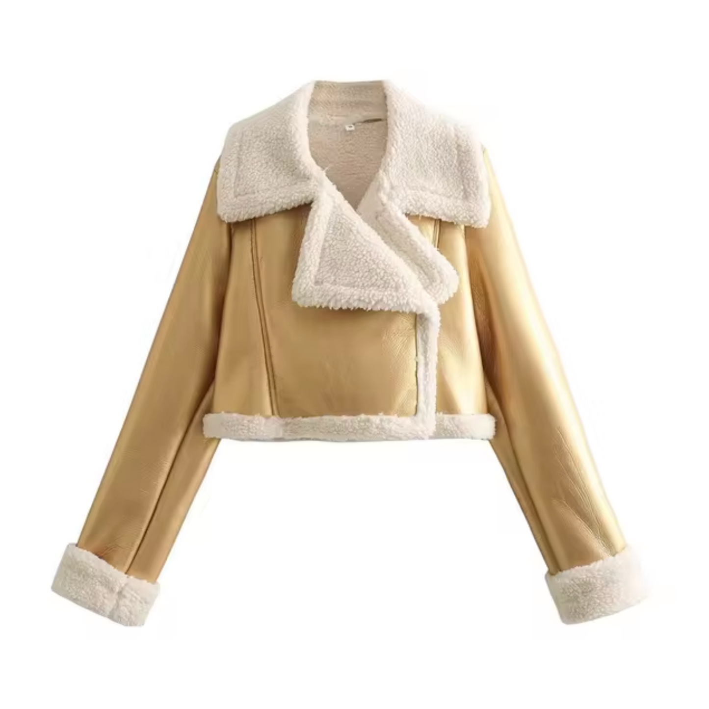 Bianca® | Short jacket made of faux leather