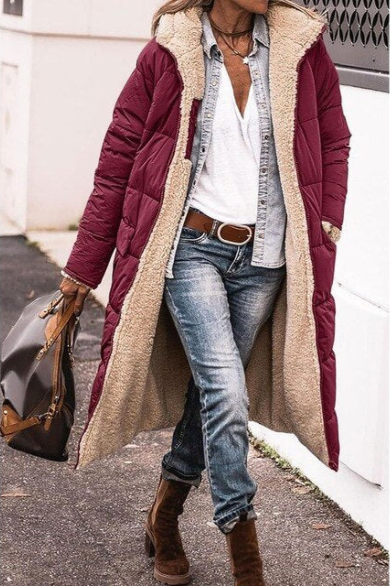 Dahlia® | Elegant reversible coat