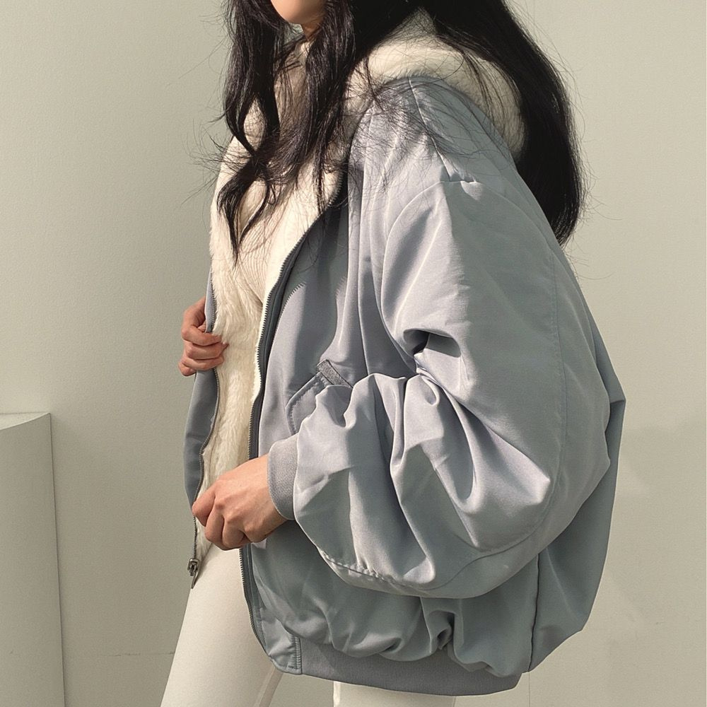 Chloe® | Reversible jacket with hood for women