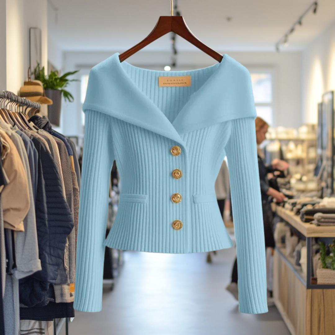 Ariadna | Veleda – Elegant women's cardigan with buttons