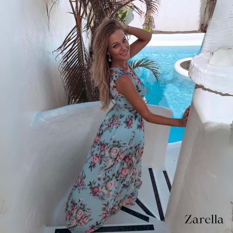 Amelia® | Women's summer maxi dress with print