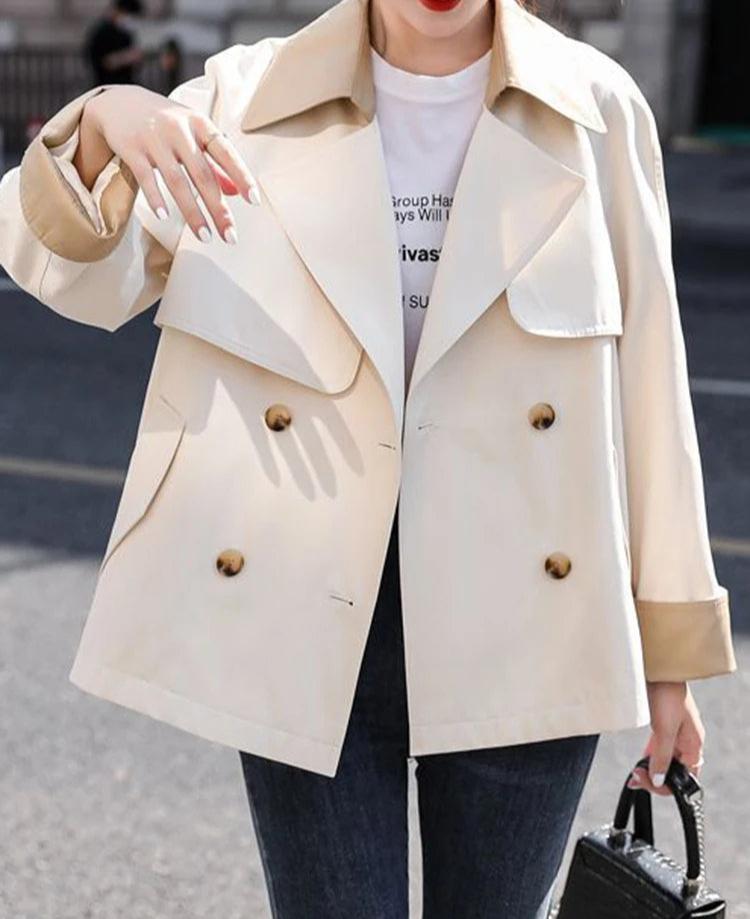 Calliope® | Modern windproof trench coat