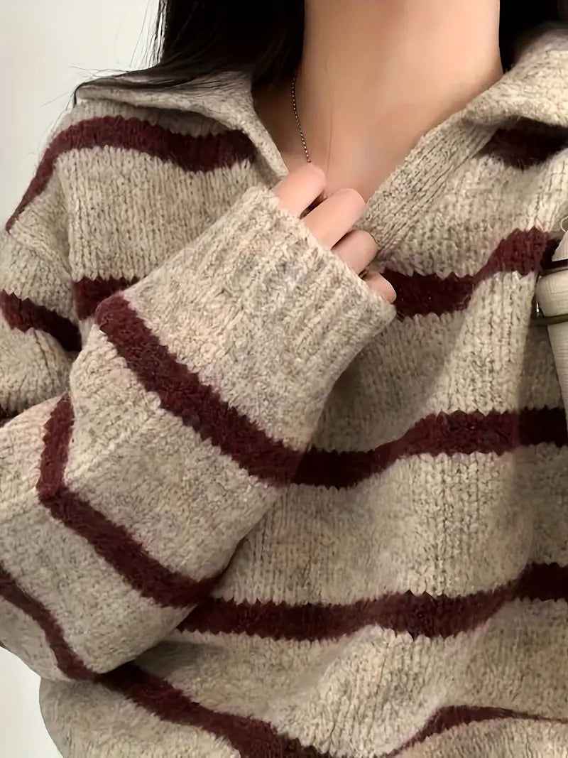 Elena® | V-neck knitted sweater