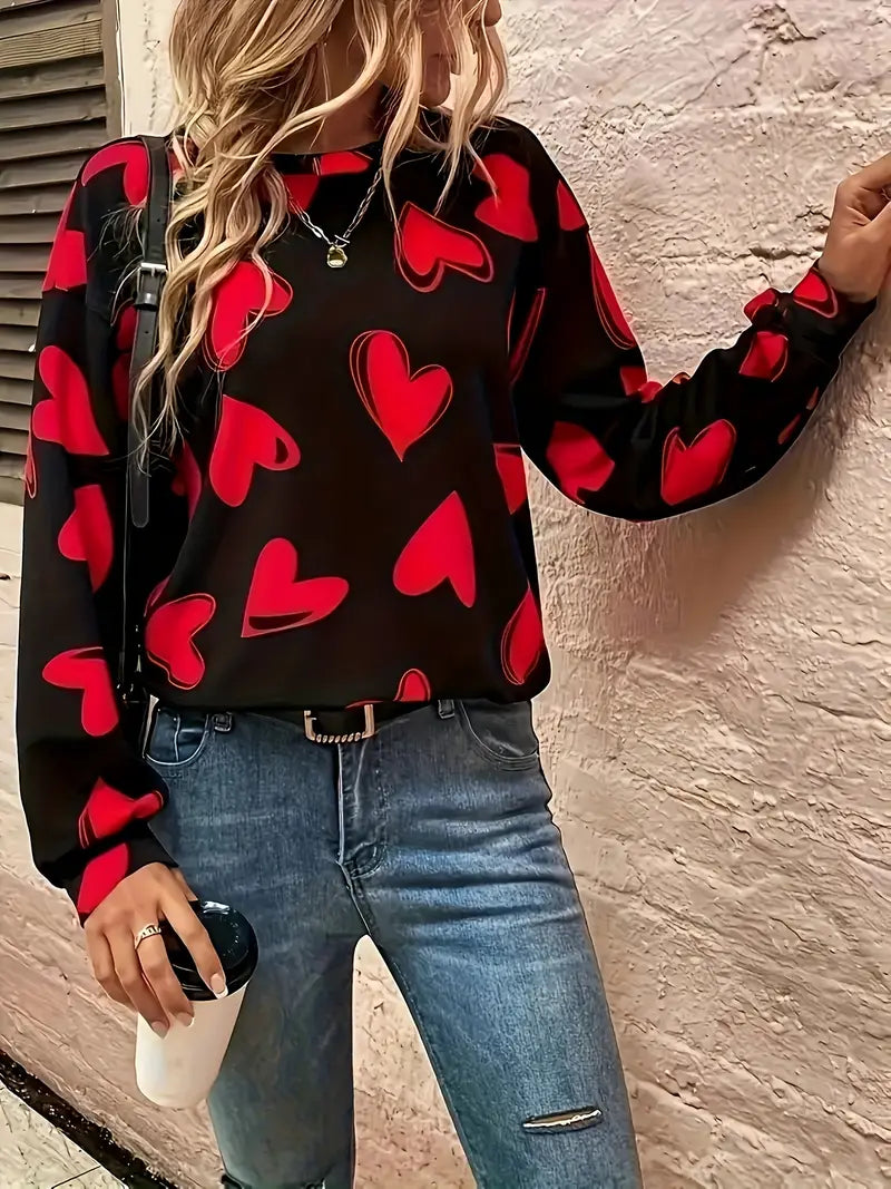 Carolina® | Chic crew neck sweater from Chic Heartbeat