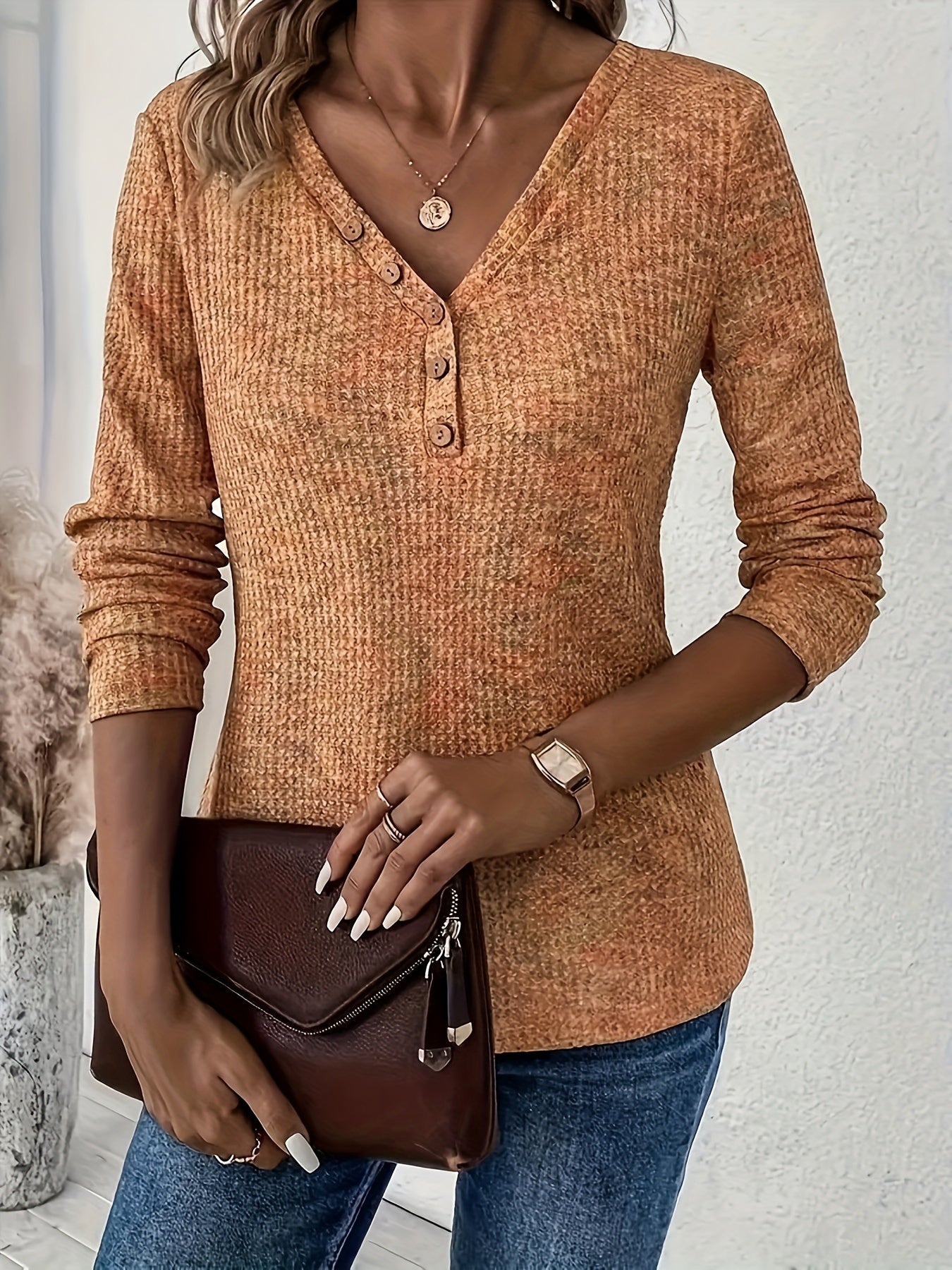Bryan® | Stylish Elegant Long Sleeve Autumn Blouse For Women