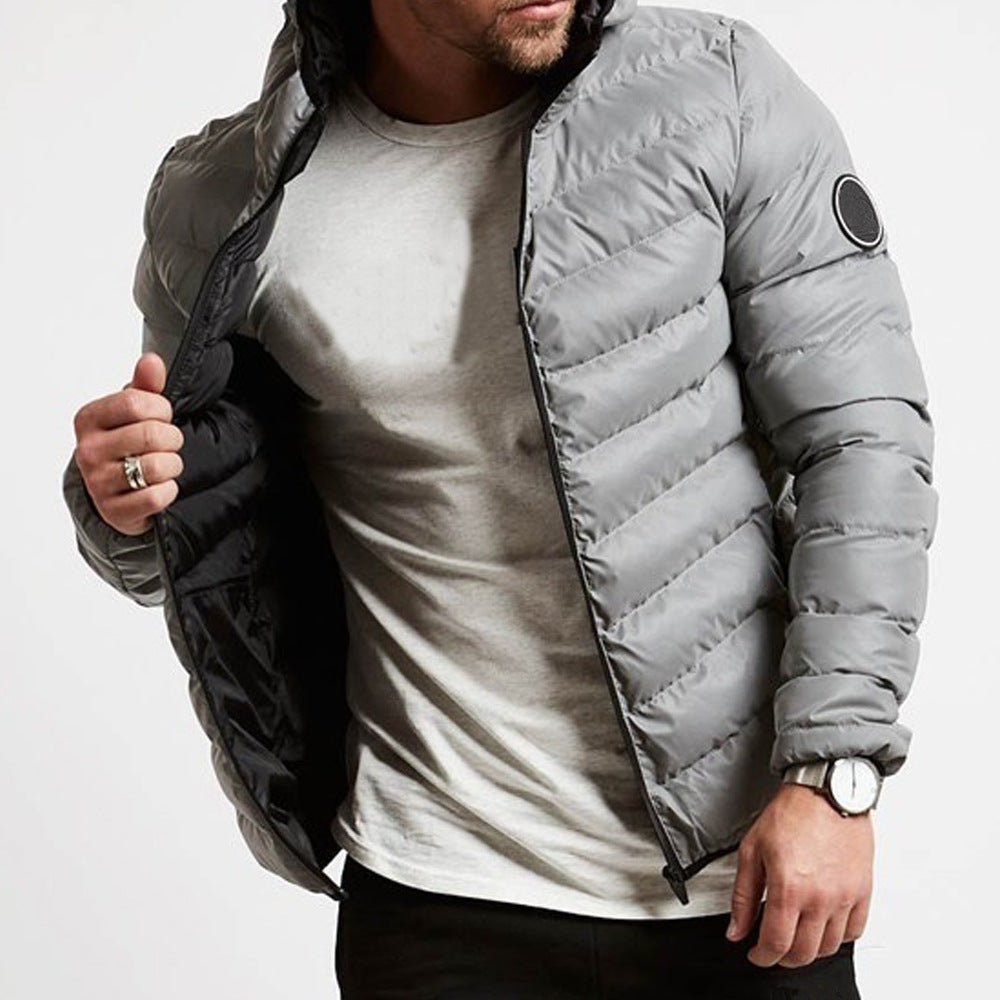 Dwayne | Men's Hooded Puffer Jacket