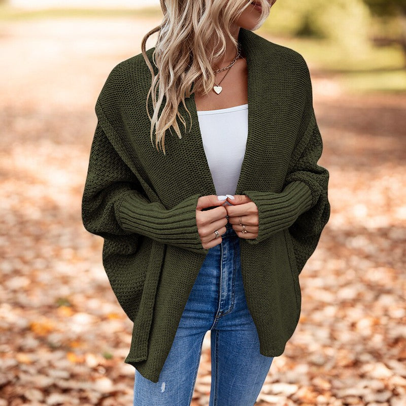 Elisa® | Loose cardigan with batwing sleeves for women