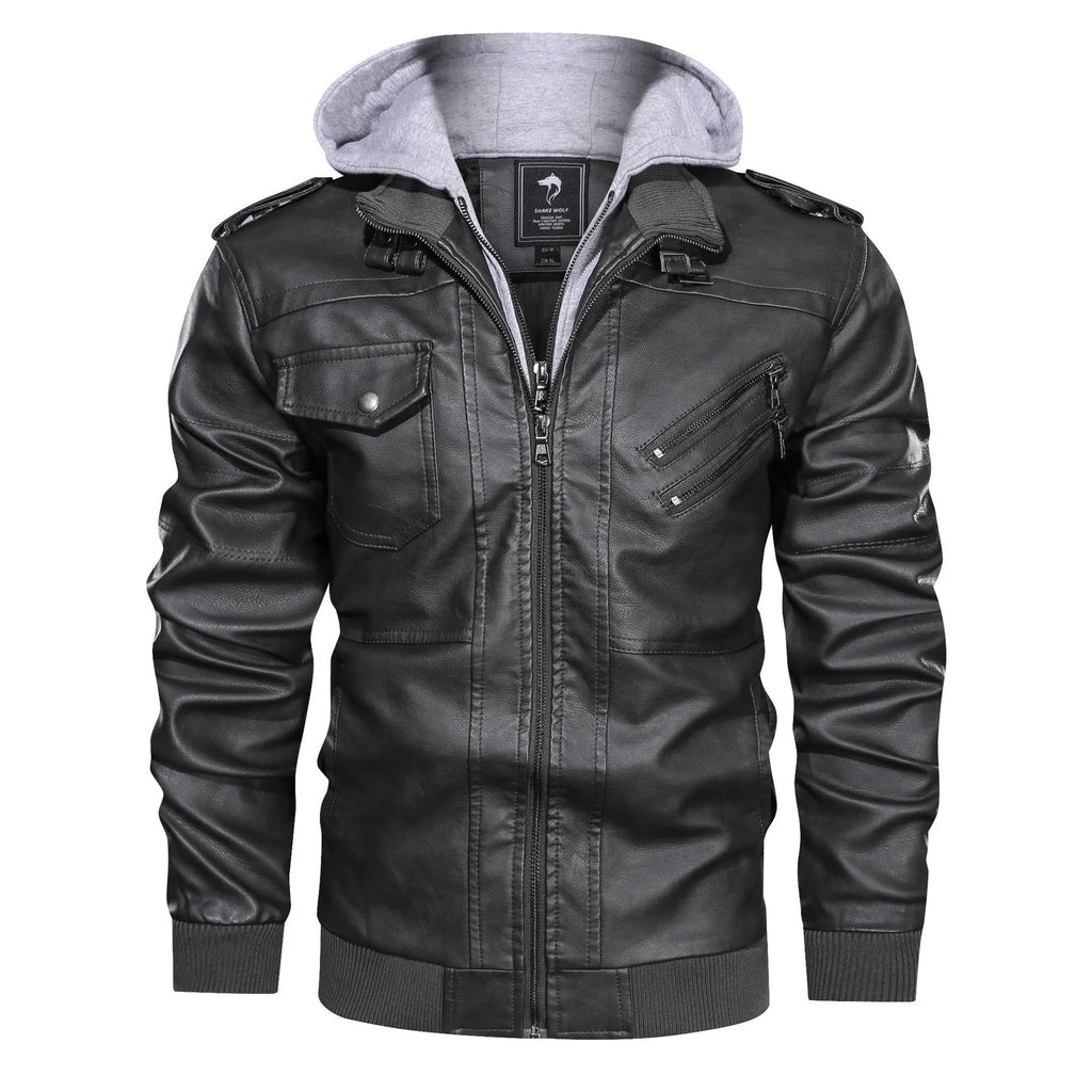 Leonard | Men's Hooded Bomber Jacket