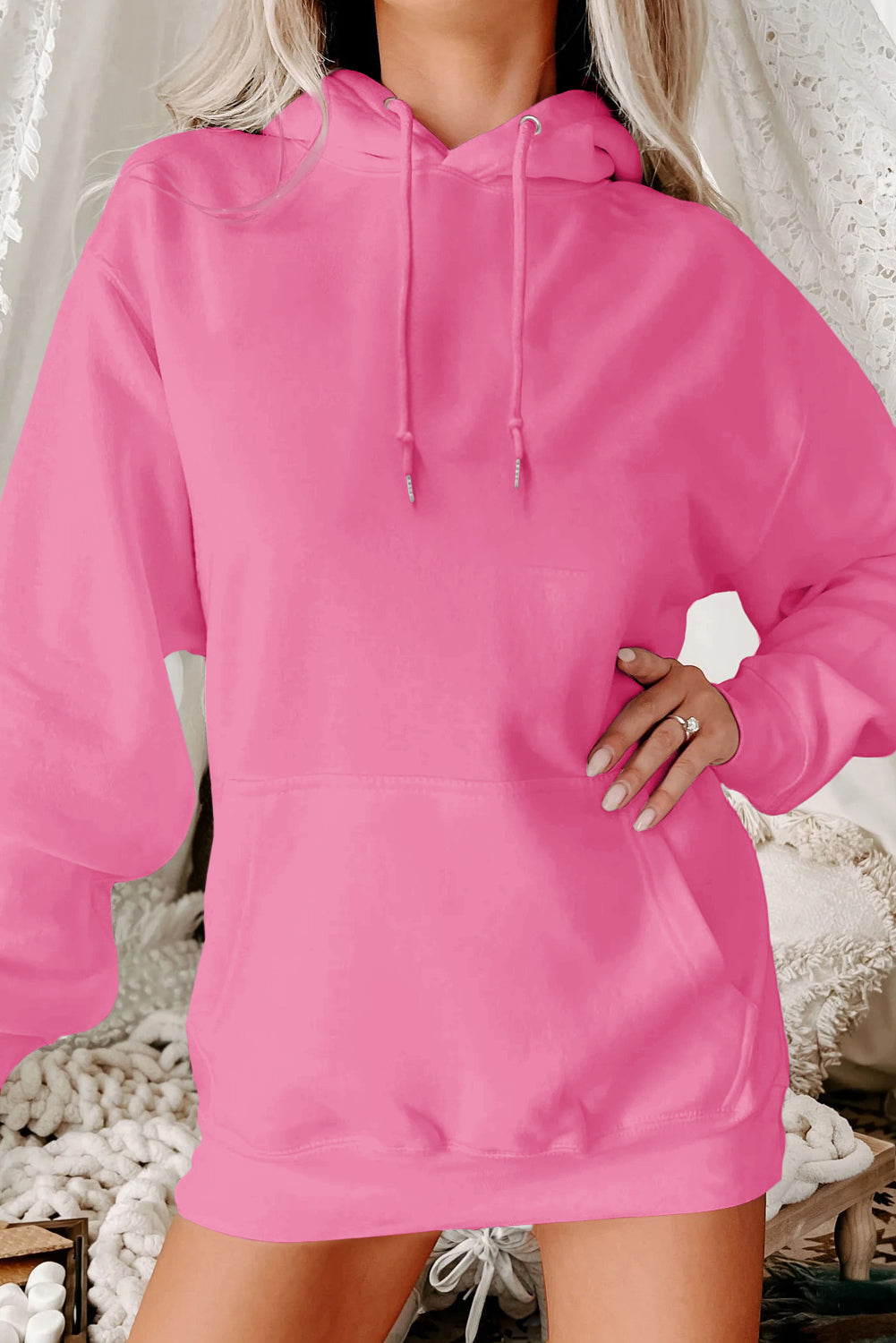 Coralia | Trendy and elegant winter hoodie