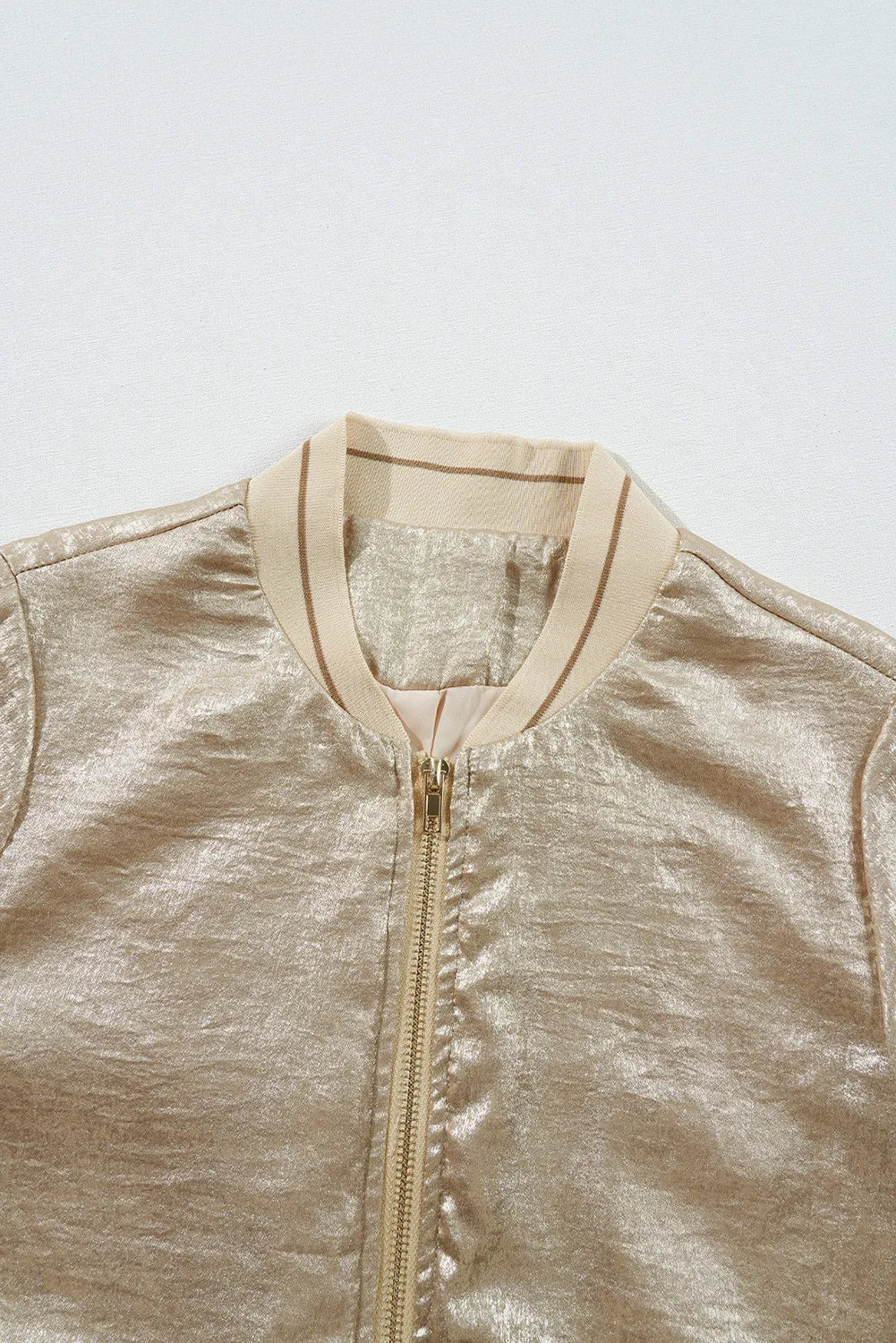 Claudia® | Long sleeve jacket with baseball collar and zip