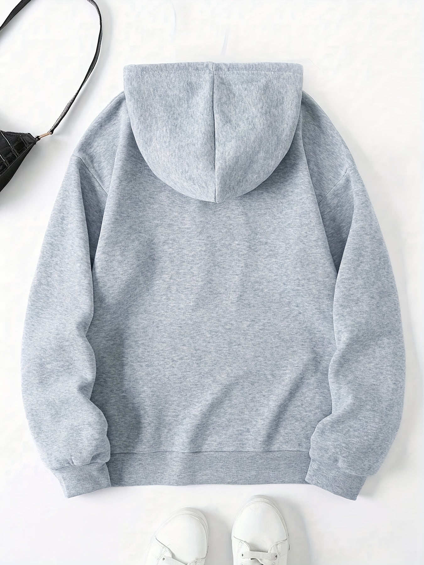 Elisa® | New York print drawstring hoodie