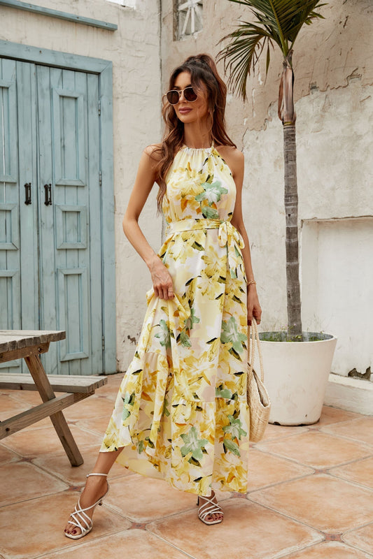 Eleanor® | Summer dress with a round neckline