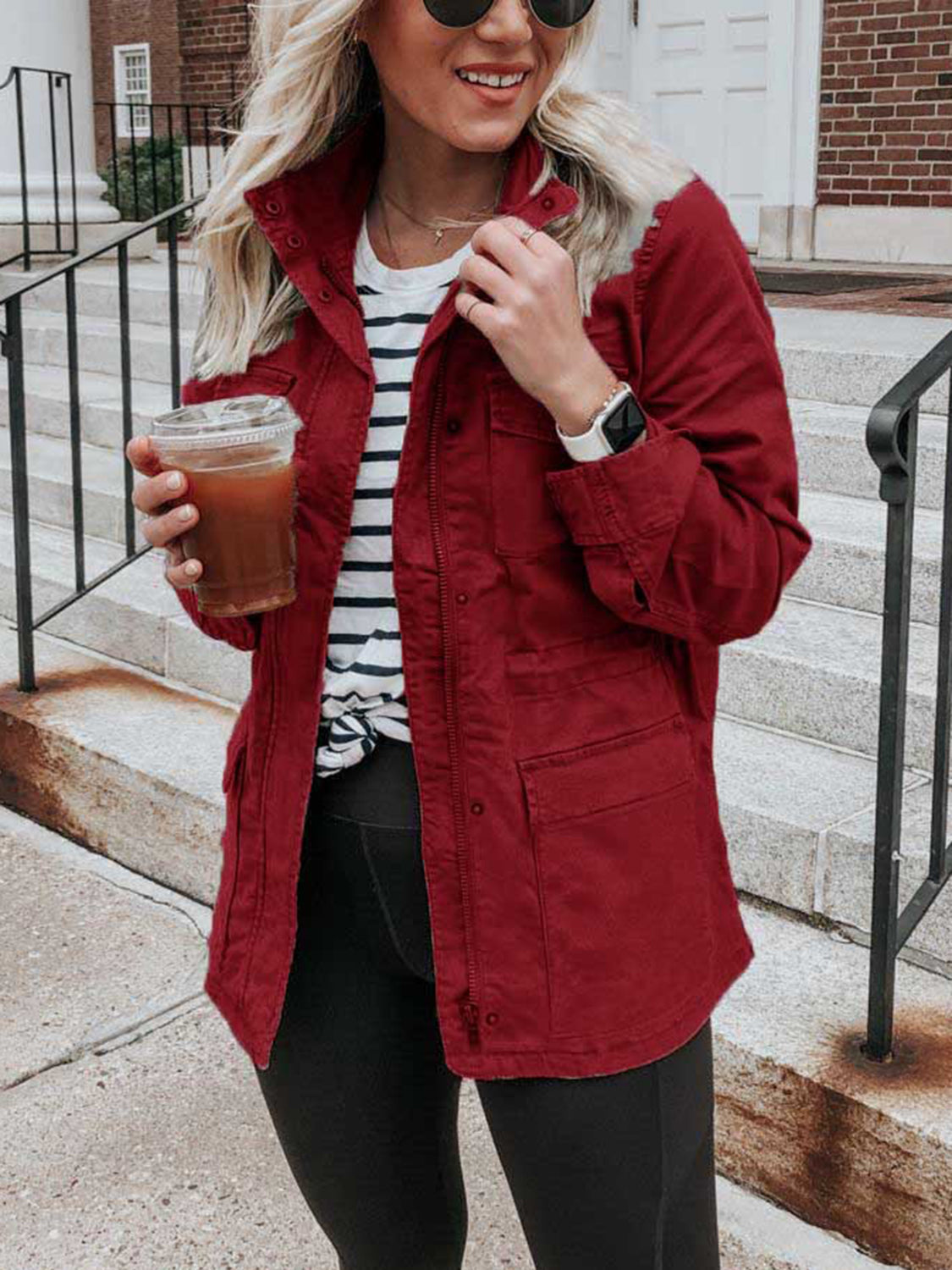 Carolina® | Long sleeve zip jacket with pockets