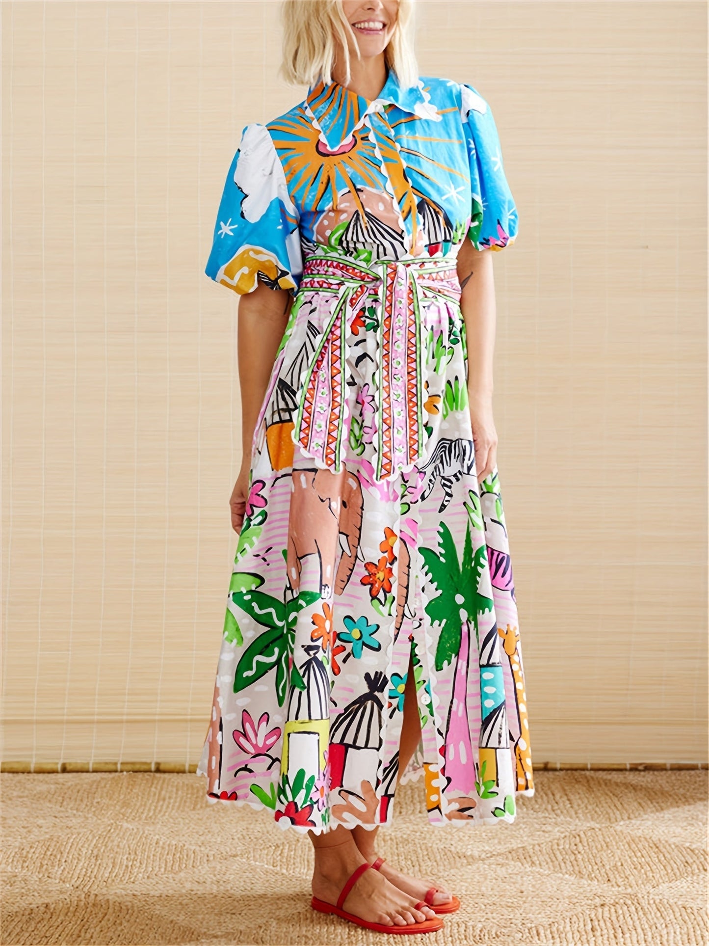 Carolyn | Chic Midi Dress for Summer