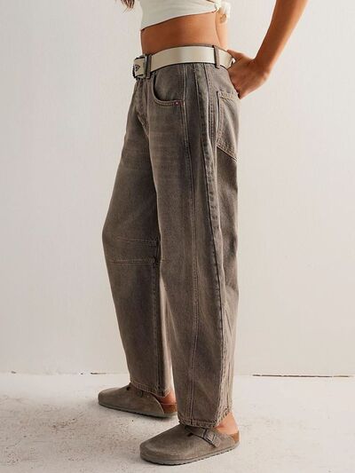 Elda® | Wide leg jeans with pockets