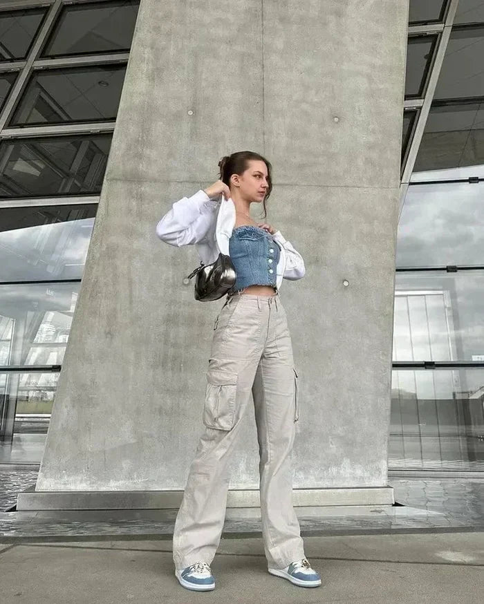 Beryl® | Cargo Trousers Chic/Elegant Versatile Design