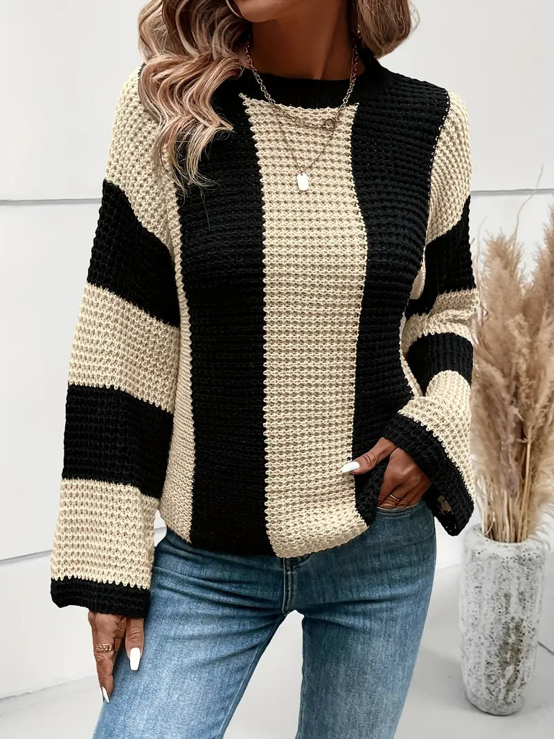 Cristina® | Pullover with bold stripes