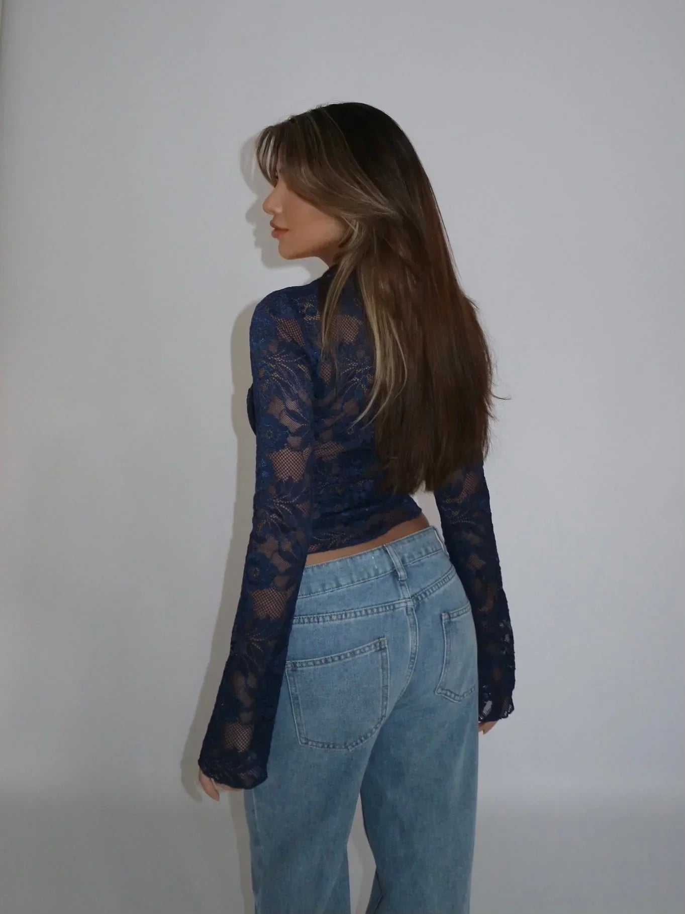 Arantxa® | Lace V-Neck Top