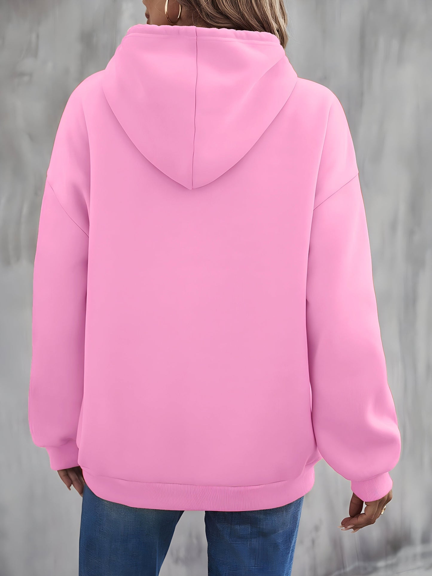 Elisa® | New York print drawstring hoodie
