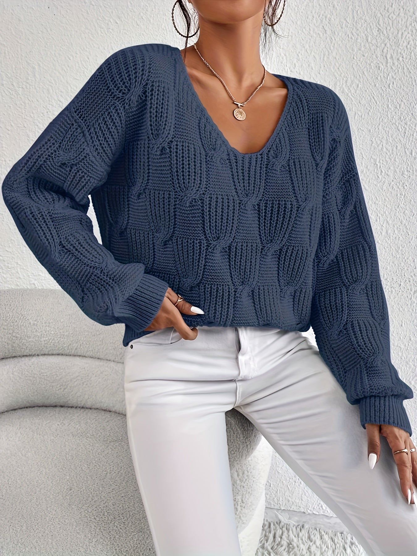 Dorotea® | V-neck sweater