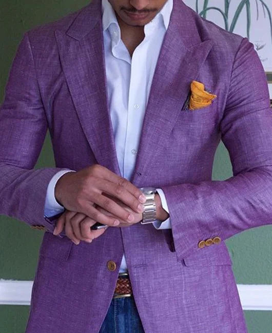 Archie | Men's Slim Fit Notch Lapel Blazer