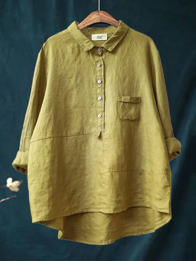 Camila® | Long Sleeve Casual Shirt