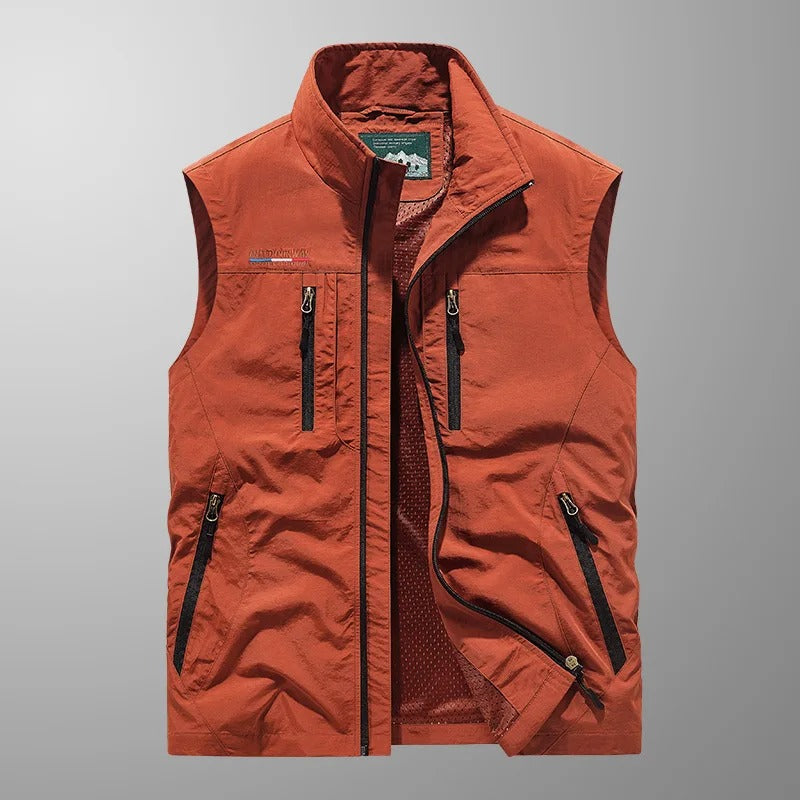 Daniel | Breathable Outdoor Cargo Vest for Active Lifestyle