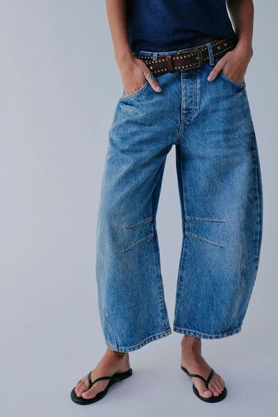 Dominique® | Wide leg jeans with pockets