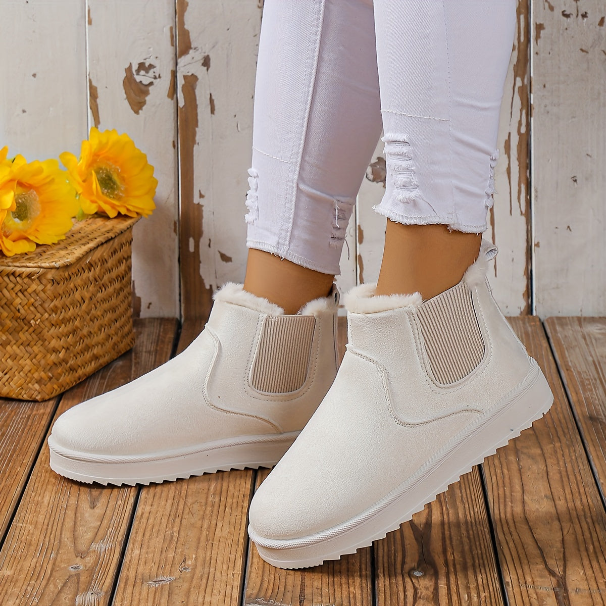 Anneliese® | Fleece boots for women