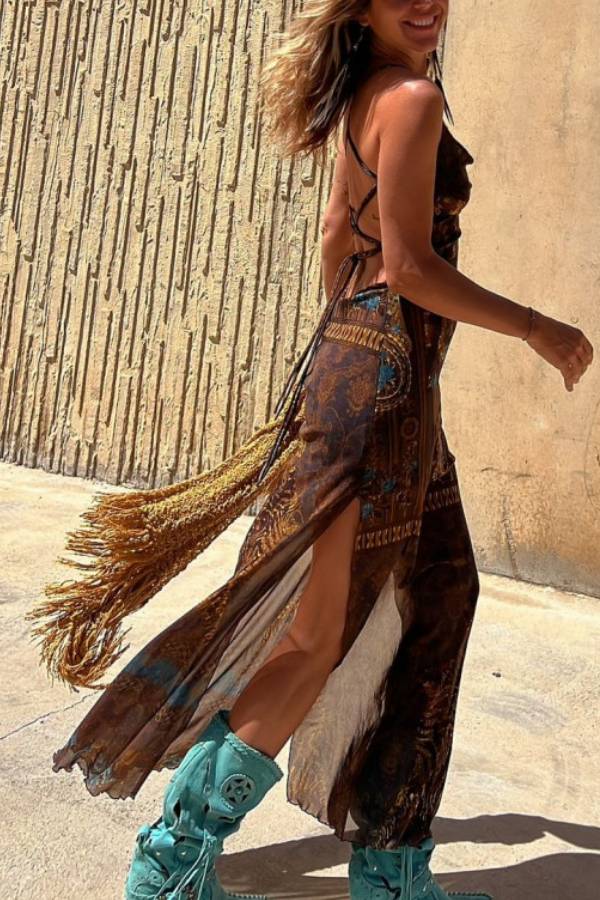 Dulce® | Sunset Sienna maxi dress