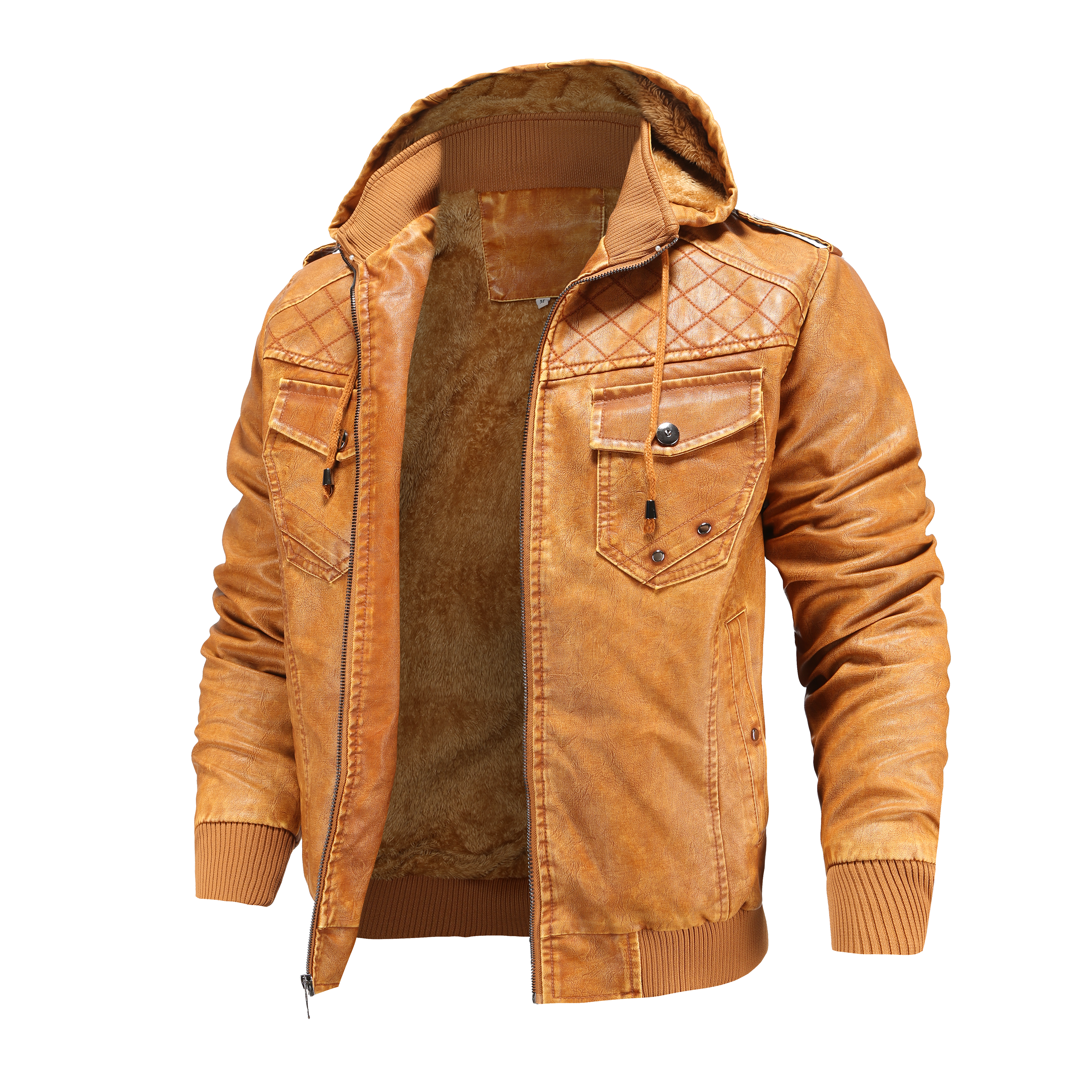 Dorian | Men's Hooded Bomber Jacket