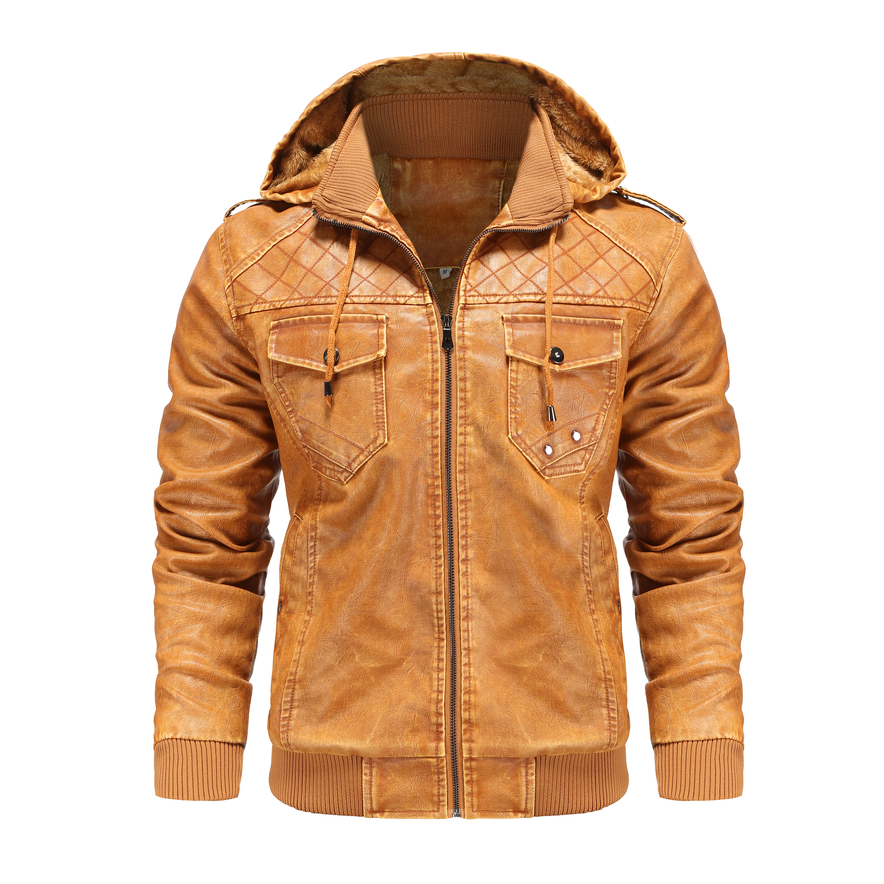 Dorian | Men's Hooded Bomber Jacket