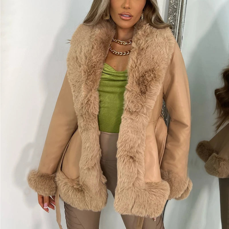 Dulce® | Stylish leather jacket for women