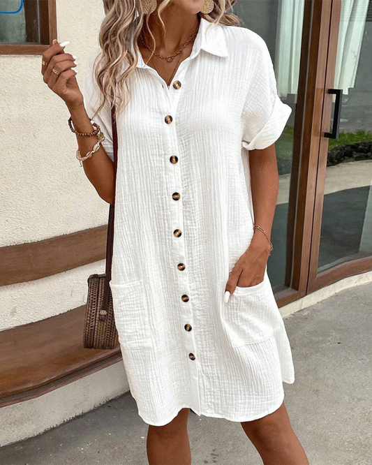 Clementine® | Elegant polo shirt dress for women