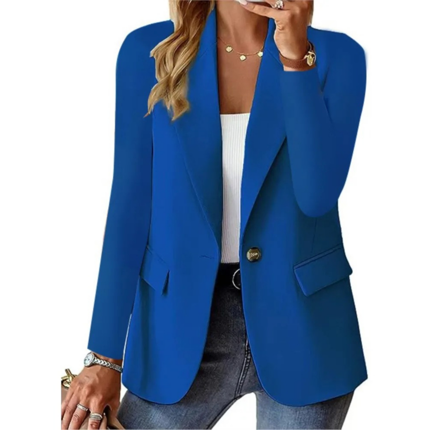 Eleonora | Casual women's blazer with long sleeves