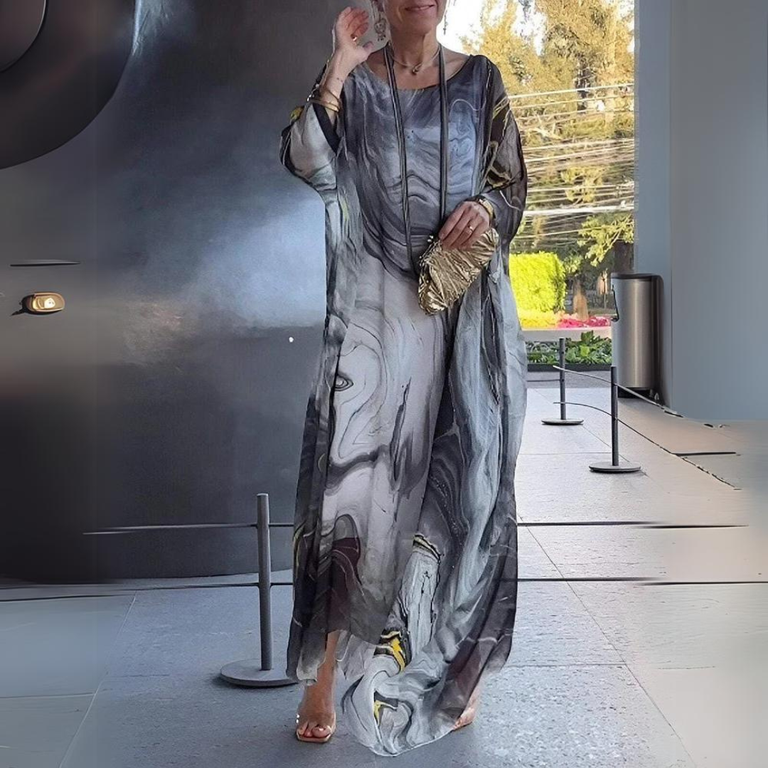 Brooklyn® | Elegant silk chiffon dress