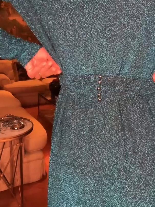 Berenice® | Loose lurex dress