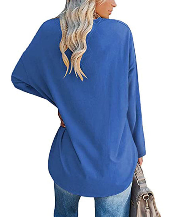 Bucket® | Women'S Blouse With Long Sleeves And V-Neck