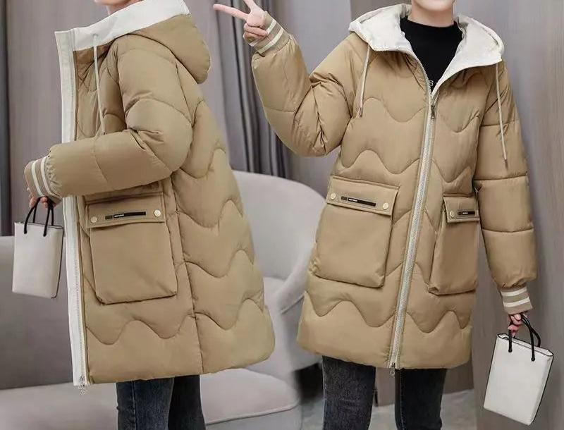 Brigitte® | cozy and insulated waterproof winter jacket with hood