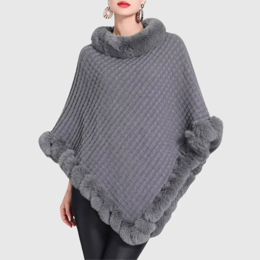 Dulce | Women's turtleneck poncho